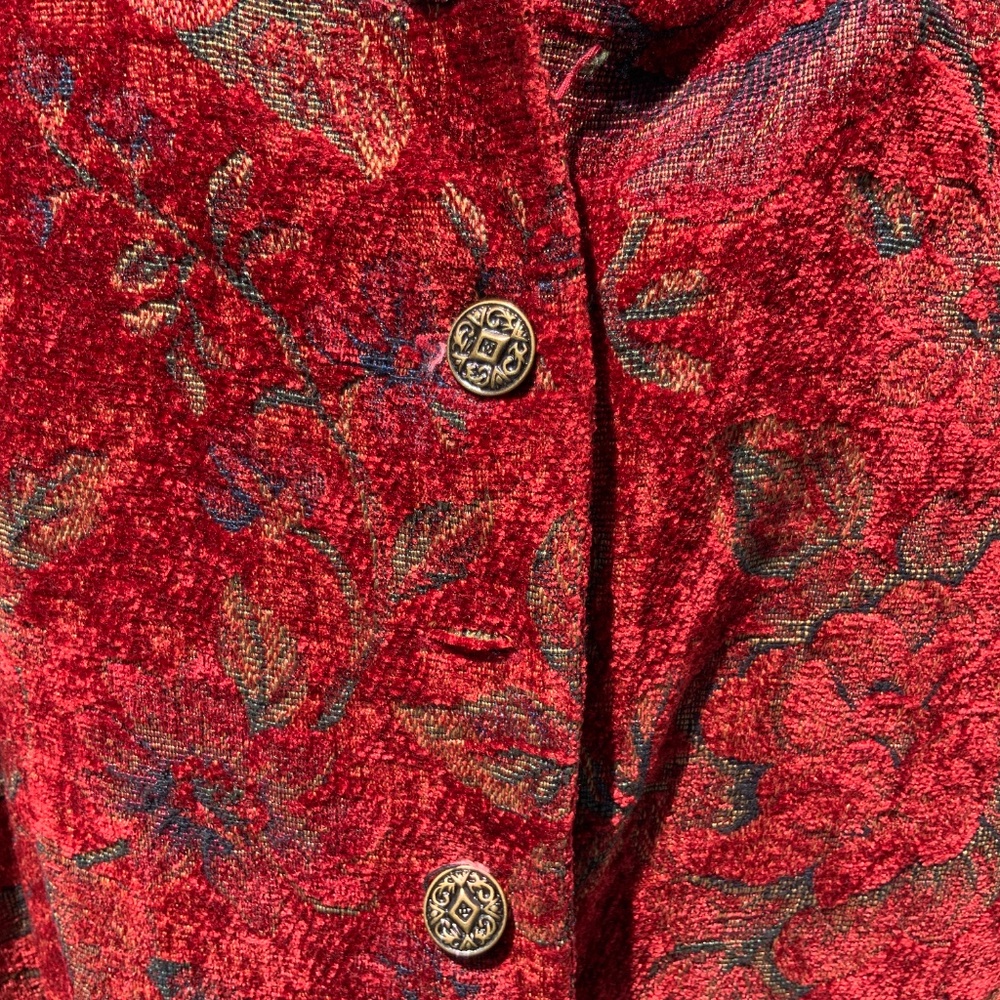 Chico’s Design Tapestry Floral Jacket (Size 3=XL) - Picture 2 of 7